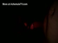 Shemale Porn Video - Blowjob in the night