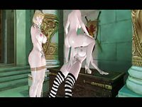 [ Free Tranny Sex Movie ] Animated Tranny fucking in a magical kingdom